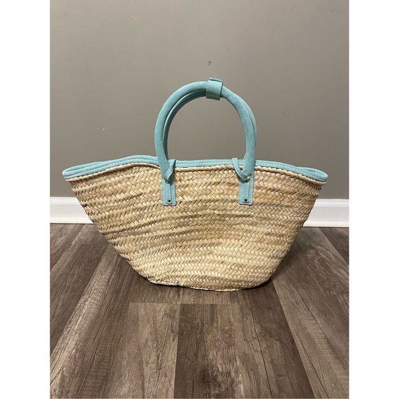 Jacquemus Le Panier Soleil Basket Bag with Suede Trim $535 - Picture 11 of 12